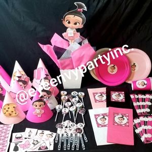Staci Boss Girl Party Package